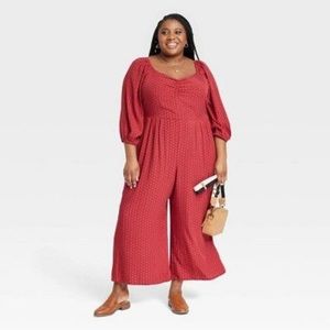 Knox Rose Red Jumpsuit